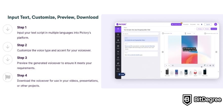 Best AI tools: Pictory steps to add voiceovers. Best AI tools: Pictory steps to add voiceovers.