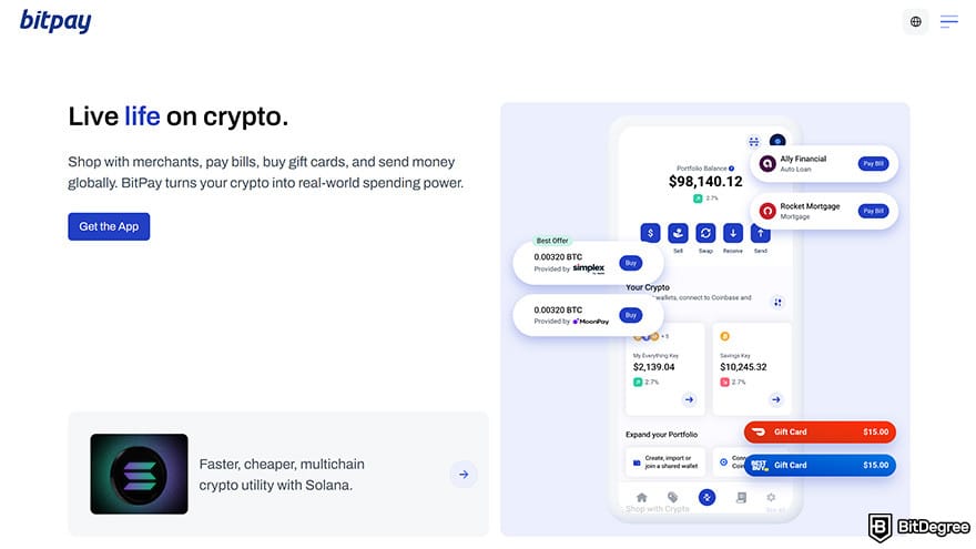 Best cryptocurrency wallet: live life on crypto.