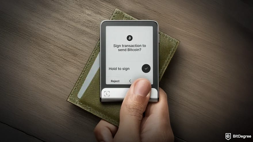 Best cryptocurrency wallet: Ledger Flex.