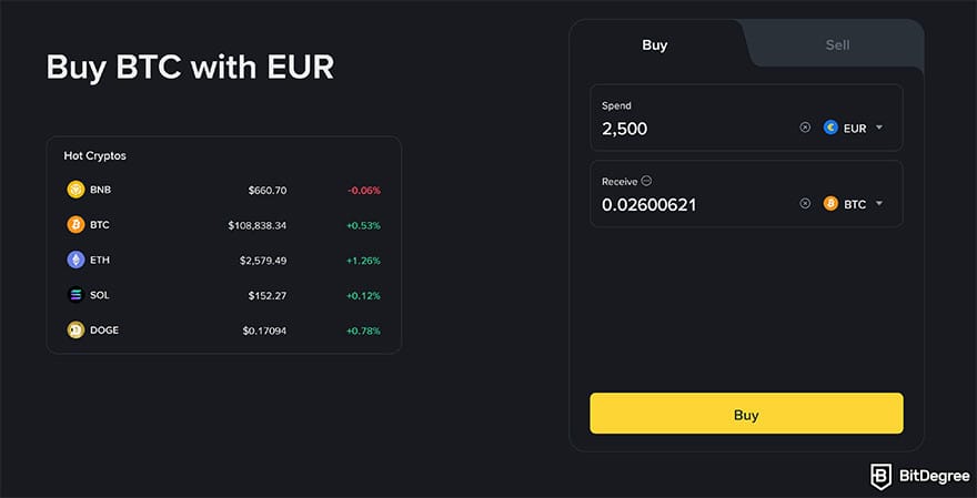 Binance Review: Buy BTC with Euro on Binance.