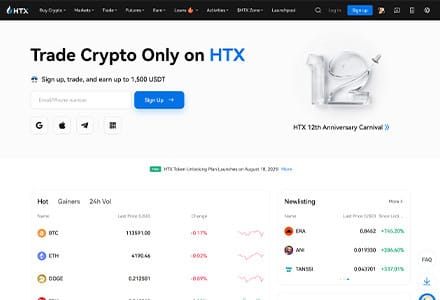HTX - A Well-Rounded Crypto Exchange