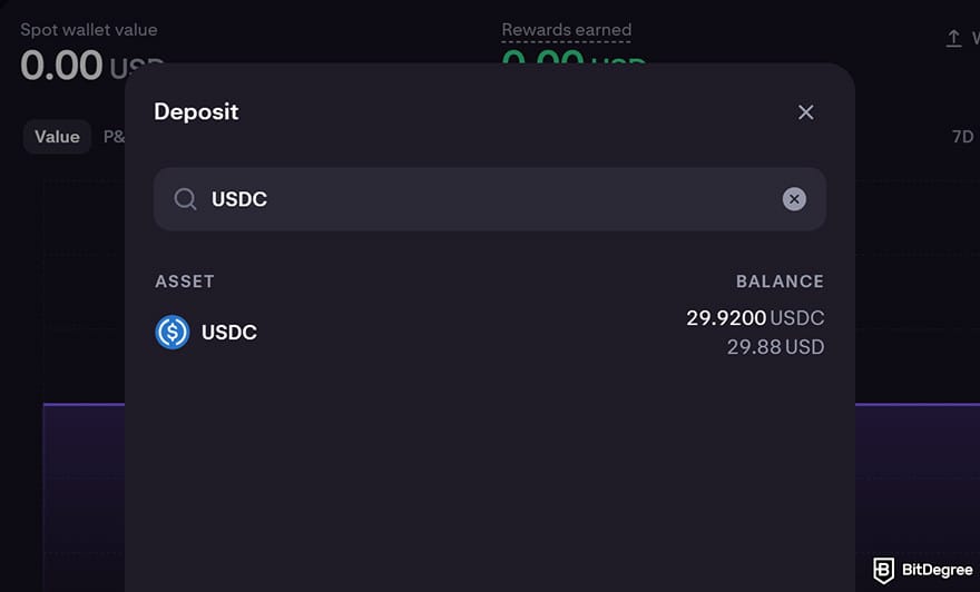 Kraken review: pick the crypto you want to deposit. Kraken review: pick the crypto you want to deposit.
