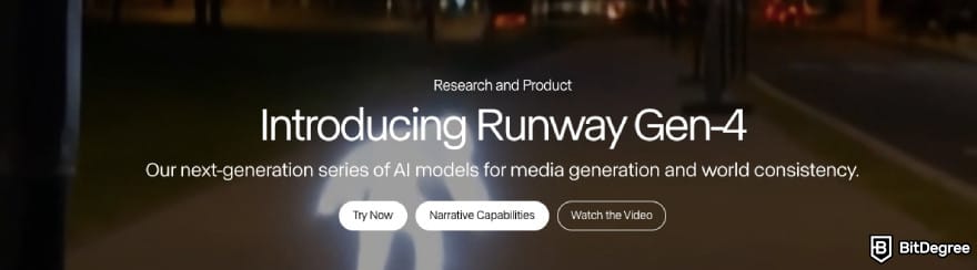 Runway AI review: Runway AI introducing its Gen-4 generative model. Runway AI review: Runway AI introducing its Gen-4 generative model.